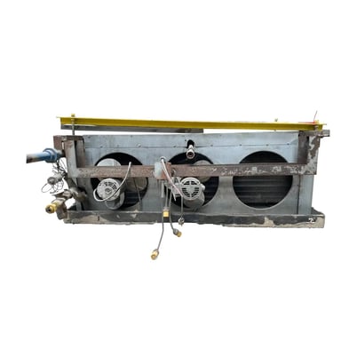 3 Fans, Ammonia Evaporator Coil, (3) 0.5 HP - Image 1