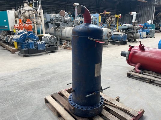 80 Gallons, Henry Technologies #COSR-140, Vertical Ammonia Super Separator, 20" diameter x 46" L, 400 PSI @ - Image 8