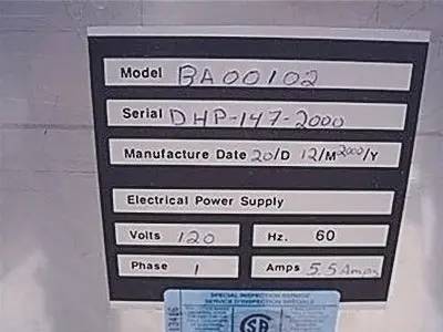 Doboy #BA00102, Automatic Bagging Machine, (32) 10 lb. bags/min., 120 V - Image 7