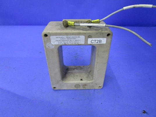 Instrument Transformers 561-101 current transformer, 100.5A ratio, 600 Volts, 50-400 Hz - Image 8
