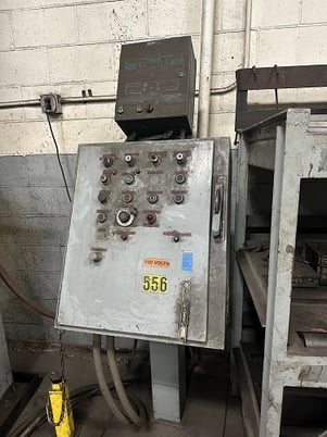 110 Ton, Niagara #E-110, mechanical gap frame punch press, 5" stroke, 19.25" Shut Height, 65 SPM - Image 4