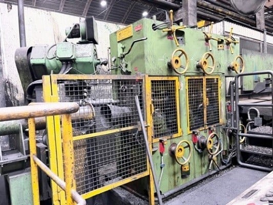 3-1/2" x .08" -.250" Mannesmann Demag tube mill, mandrel type double uncoiler - Image 5