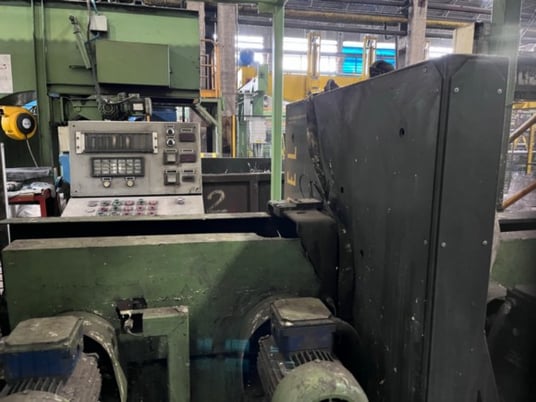 3-1/2" x .08" -.250" Mannesmann Demag tube mill, mandrel type double uncoiler - Image 6
