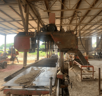 Wood-Mizer #LT70, 2-Head Resaw, 2-Blade Edger Complete Mill - Image 5