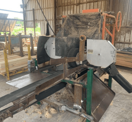 Wood-Mizer #LT70, 2-Head Resaw, 2-Blade Edger Complete Mill - Image 9