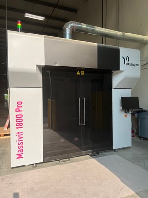 Massivit #1800-Pro, 3D printer, prints extra large parts, 57" x44" x70" capacity, high speed, 2019 - Image 1