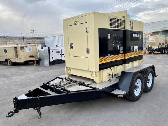 55 KW Kohler #50RE025, John Deere 4, 60 Hz., 277/480 Volts, 1998 - Image 1