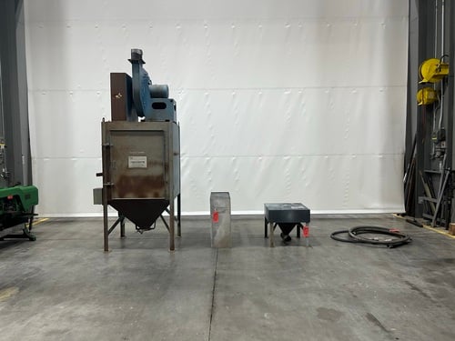 P & G #PRAM-11, media blast & recovery system, serial #509, #16739 - Image 1