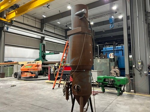 P & G #PRAM-11, media blast & recovery system, serial #509, #16739 - Image 7