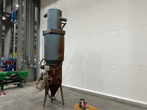 P & G #PRAM-11, media blast & recovery system, serial #509, #16739 - Image 8