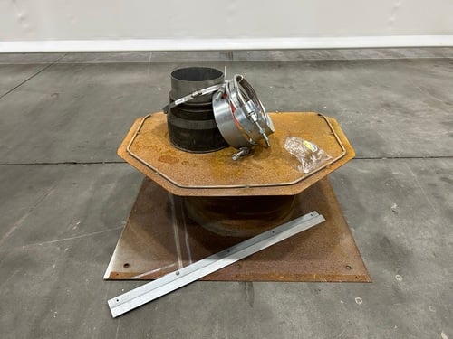 P & G #PRAM-11, media blast & recovery system, serial #509, #16739 - Image 10