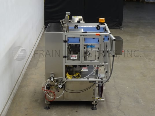 PDC #75-M-ID, automatic shrink sleeve labeler and tamper evident, up to 400 containers per minute, Allen - Image 4