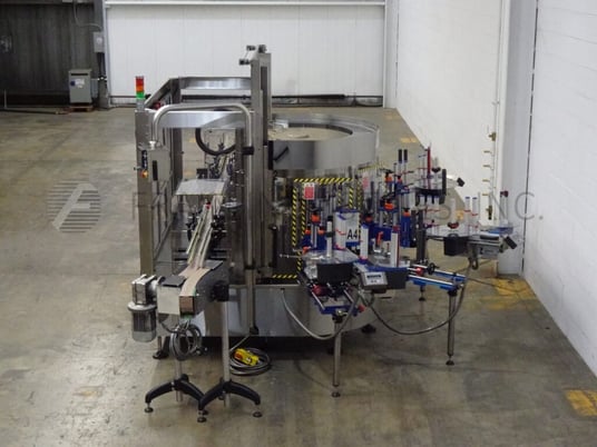 P E USA #Modular-Fix-M770-16-5P-0-4, station, pressure sensative, rotary labeler, up to 250 containers per - Image 3