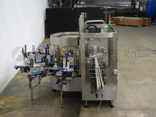 P E USA #Modular-Fix-M770-16-5P-0-4, station, pressure sensative, rotary labeler, up to 250 containers per - Image 4