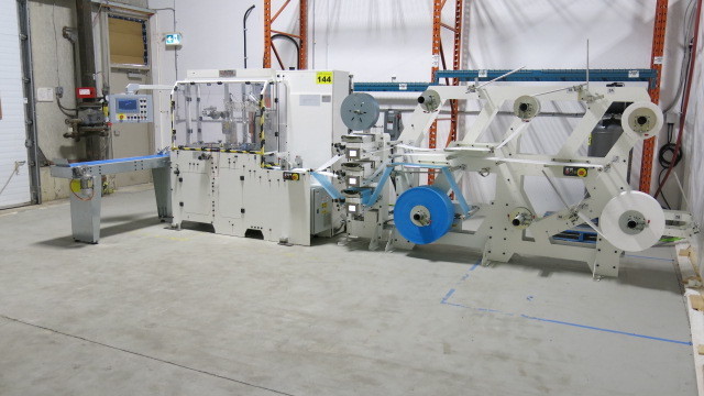 Alpha Marathon #MASK-3-170-104, Medical mask making machine, 10000 masks/hrs, 2020 - Image 2