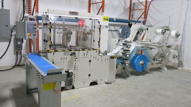 Alpha Marathon #MASK-3-170-104, Medical mask making machine, 10000 masks/hrs, 2020 - Image 7