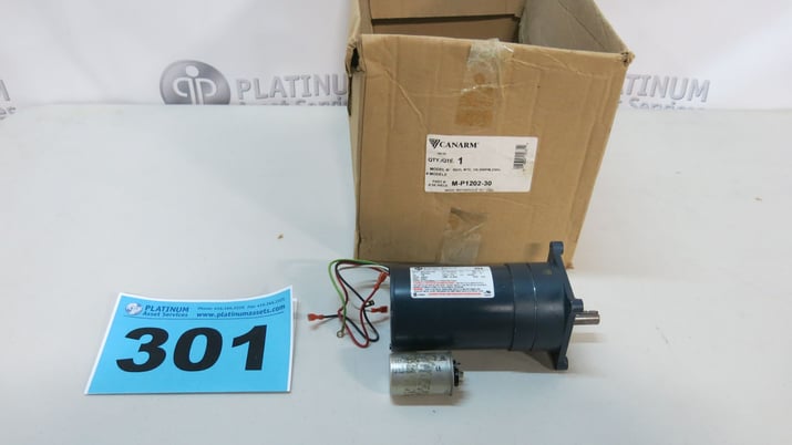 .16 HP 30 RPM Franklin Electric 6521007436, motor with gearbox, 220 Volts, new - Image 1