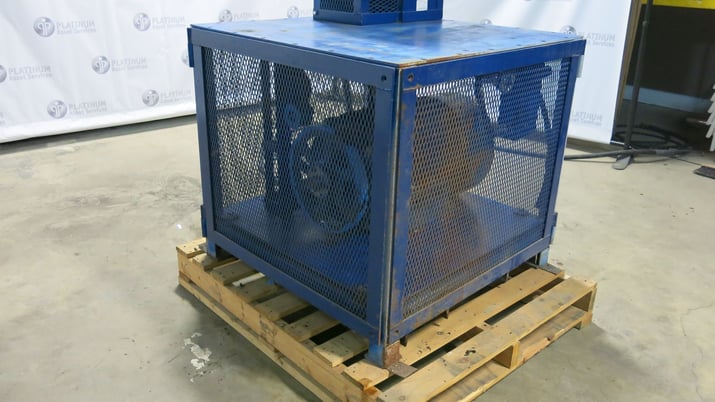 60 HP 3545 RPM GEC, Frame C326TS, induction motor mounted on frame, 575 Volts - Image 1