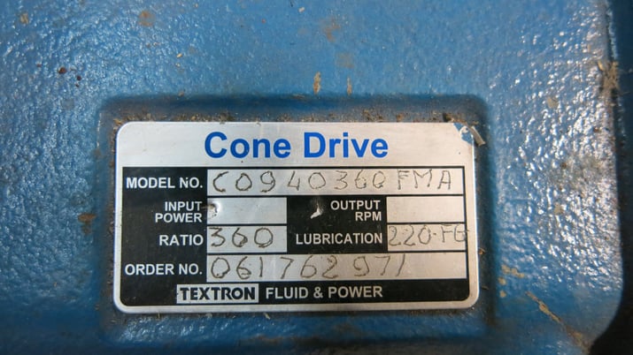 Textron / Textron Drive, inverter controlled industrial transmission, 3 HP, 2700 RPM, 575 Volts - Image 6