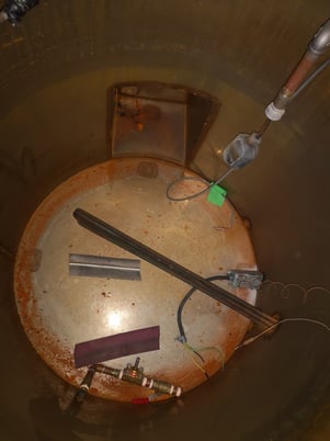 Grundfos, Stainless Steel, jacketed, double wall heated tank, 3' dia. x 4' high, flat bottom - Image 6
