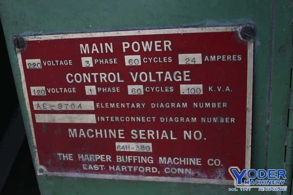 Harperizer #HSE, finishing machine, #76502 - Image 4