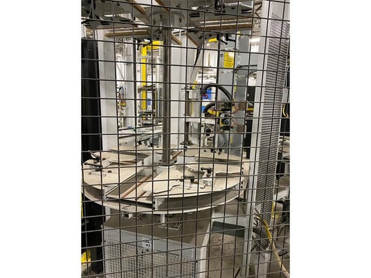 Mollers #HSA, Automatic Stretch Hooding System w/Corner Board Applicator, 48" x 48" x 120" max pallet size - Image 3