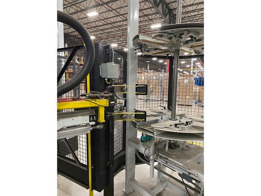 Mollers #HSA, Automatic Stretch Hooding System w/Corner Board Applicator, 48" x 48" x 120" max pallet size - Image 4