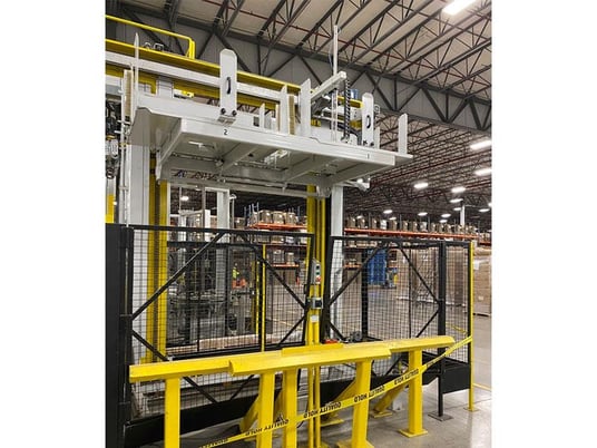 Mollers #HSA, Automatic Stretch Hooding System w/Corner Board Applicator, 48" x 48" x 120" max pallet size - Image 5