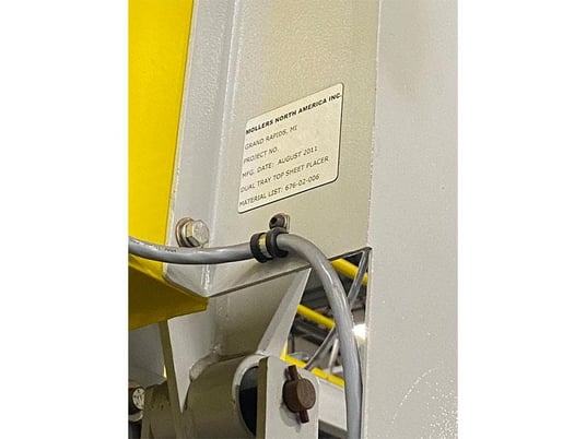 Mollers #HSA, Automatic Stretch Hooding System w/Corner Board Applicator, 48" x 48" x 120" max pallet size - Image 6