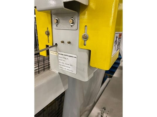 Mollers #HSA, Automatic Stretch Hooding System w/Corner Board Applicator, 48" x 48" x 120" max pallet size - Image 8