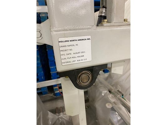 Mollers #HSA, Automatic Stretch Hooding System w/Corner Board Applicator, 48" x 48" x 120" max pallet size - Image 9