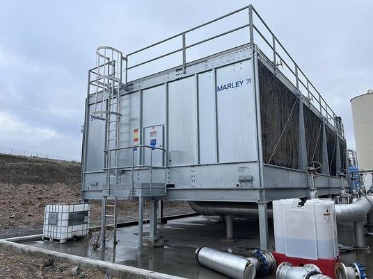 SPX, cooling tower, 4 cell, 6600 GPM, 230/460 Volts - Image 1