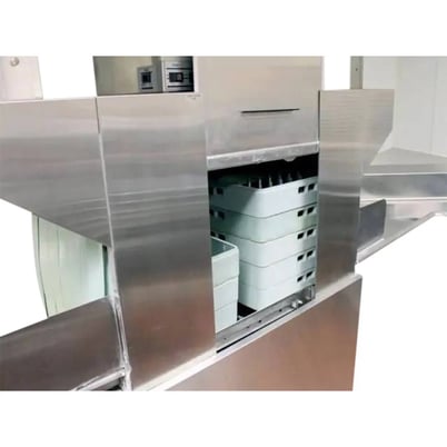 Hobart #C44A, Dishwasher Line, 222" x 70" stainless line, 208 V - Image 1