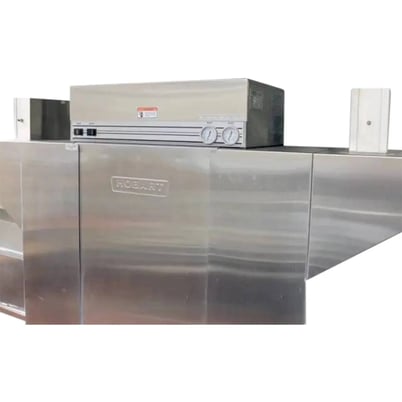 Hobart #C44A, Dishwasher Line, 222" x 70" stainless line, 208 V - Image 2