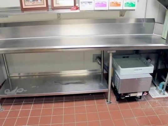 Hobart #C44A, Dishwasher Line, 222" x 70" stainless line, 208 V - Image 5