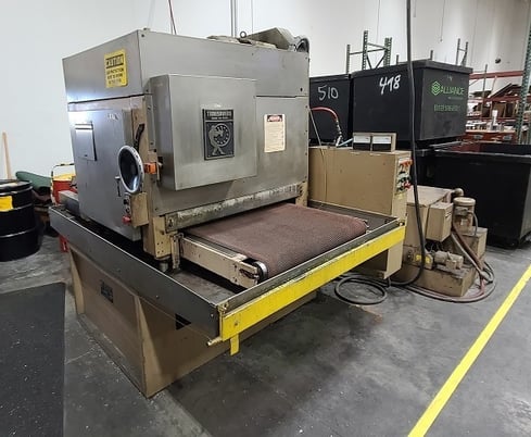 36" TImesavers #137-2HDCMW, Wet, 2-Head, 20 HP, Up to 8" Open Ht, 15-45 FPM - Image 1