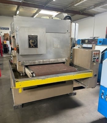 36" TImesavers #137-2HDCMW, Wet, 2-Head, 20 HP, Up to 8" Open Ht, 15-45 FPM - Image 4