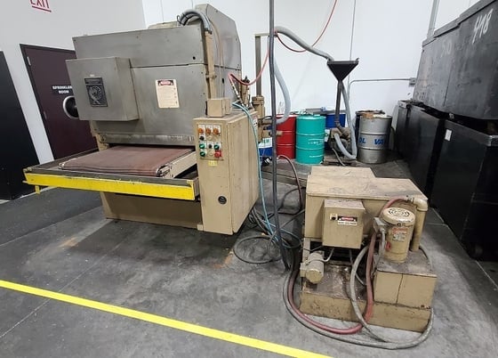 36" TImesavers #137-2HDCMW, Wet, 2-Head, 20 HP, Up to 8" Open Ht, 15-45 FPM - Image 7