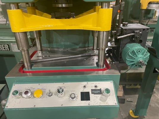 Bruderer #BSTA-10, 24" -1.5" stroke, 100-500 SPM, 6.4" Shut Height, 8.5" throat - Image 2