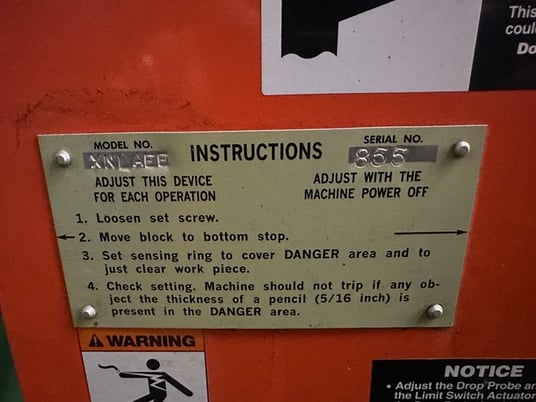 40 KVA American #A/P-40-18, Press Type Spot Welder, 18" throat, 180 Amps,timer,air operation - Image 7