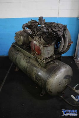 10 HP Leroi #5YC-3, air compressor, #76636 - Image 1