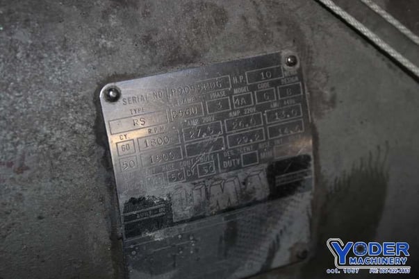 10 HP Leroi #5YC-3, air compressor, #76636 - Image 7