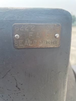 800 HP 1200 RPM Toshiba, Frame 355LL, Drip-Proof Ball Bearing, 2300/4160 Volts - Image 2