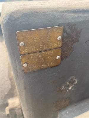 800 HP 1200 RPM Toshiba, Frame 355LL, Drip-Proof Ball Bearing, 2300/4160 Volts - Image 3