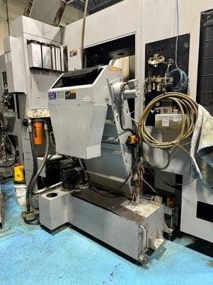 Mori Seiki #DCG-5000, CNC horizontal machining center, 120 automatic tool changer, 28.7" X, 28.7" Y, 33.5" Z - Image 9