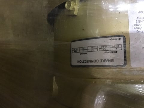 3 HP 1760 RPM Baldor-Reliance VEBM3611T, Frame 182TC, TEFC, motor w/Sterns 105064100DQF, new surplus, 230/460 - Image 3