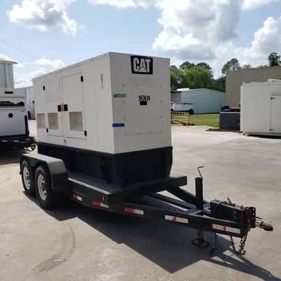 100 KW Caterpillar #XQ100, diesel, sound attenuated enclosure, 240/480 Volts, 14465 hours, 2007 - Image 2