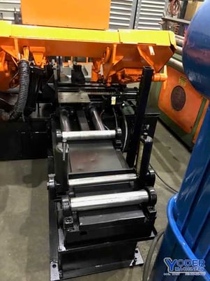 10" x 12" Amada #HA-250W, horizontal band saw, 138" x 1-1/4" blade, coolant, hydraulic vises - Image 4