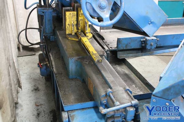 12" x 16" Peerless #Accumatic-1400, horizontal band saw, power elevation, 5 HP - Image 4