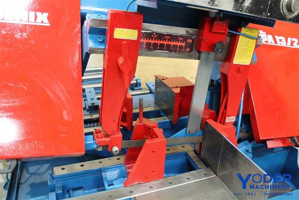 13" x 13" Marvel Phoenix #PA13/2, automatic horizontal band saw, 13.6' x 1-3/4" blade, 1995 - Image 7